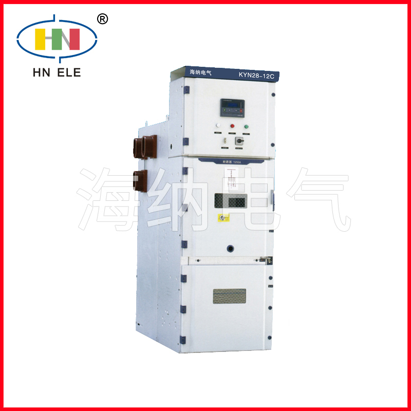 KYN28C-12(C型)戶內(nèi)交流金屬鎧裝移開式高壓開關(guān)柜柜體